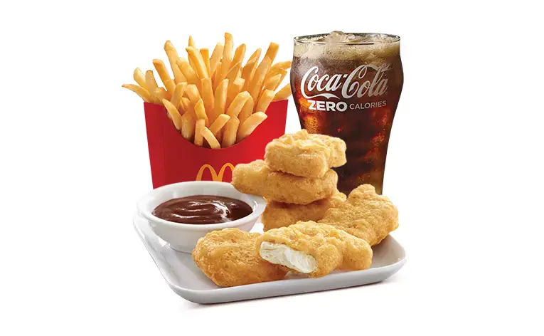 6-pc Chicken McNuggets with Fries Meal