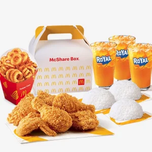 6-pc Chicken McShare & Twister Fries Bundle for 3