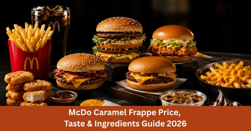 McDo Caramel Frappe Price, Taste & Ingredients Guide 2026