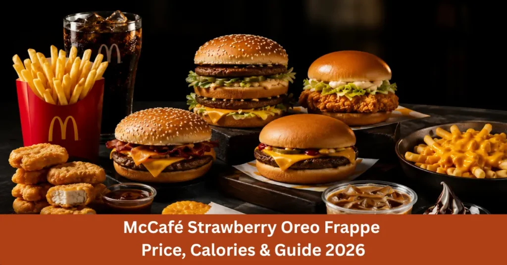 McCafé Strawberry Oreo Frappe Price, Calories & Guide 2026