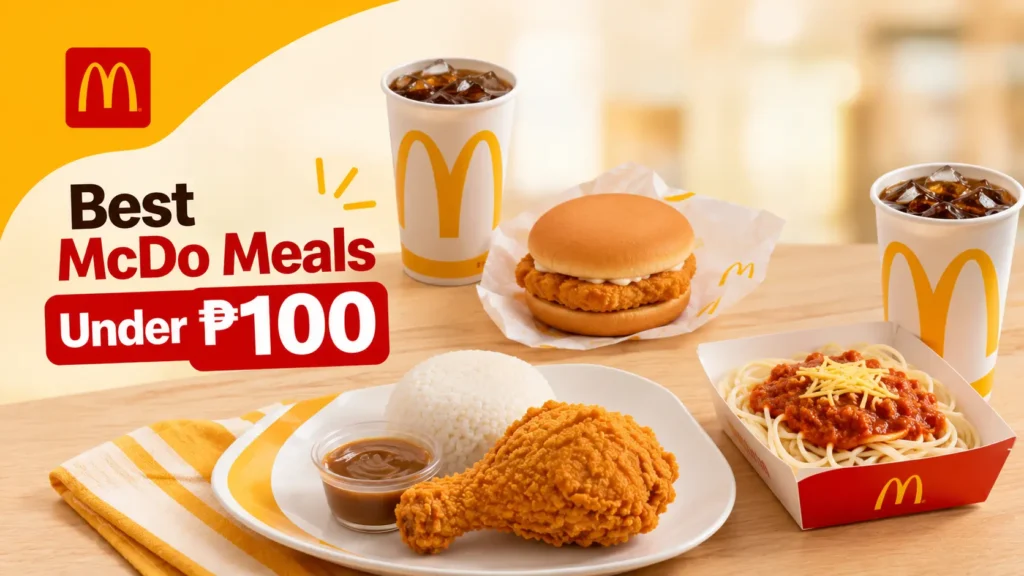 Best McDo Meals Under ₱100
