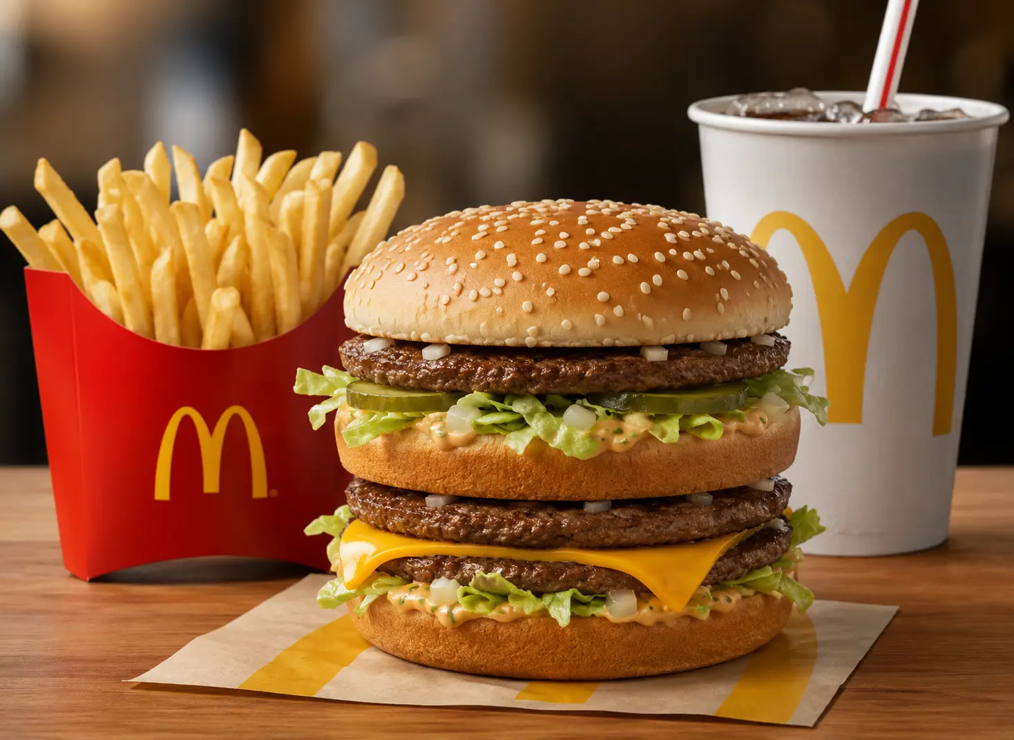 double big mac meal