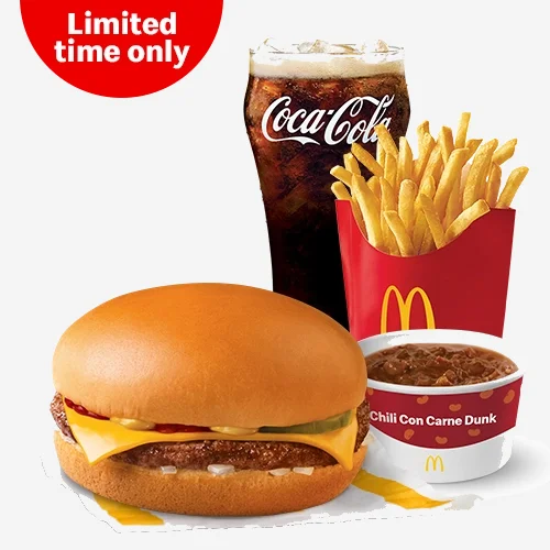Cheeseburger with Dunk Meal