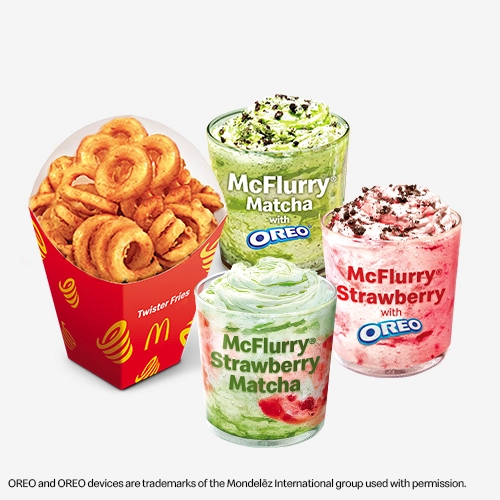 McFlurry & Twister Fries Bundle for 3