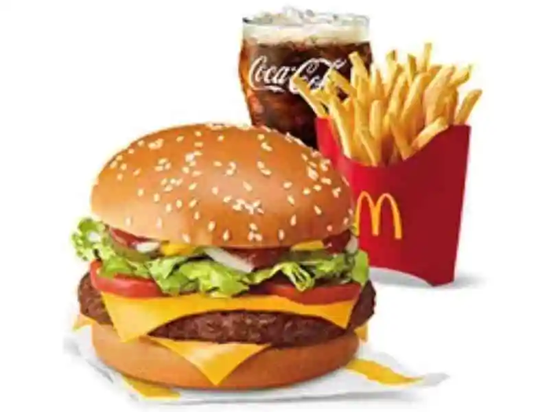 quater pounder with cheese lettuce meal