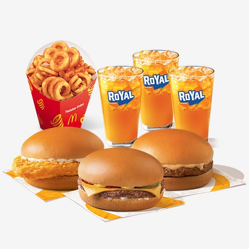 Sandwich & Twister Fries Bundle for 3