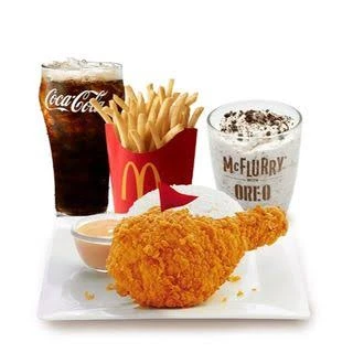 Spicy Chicken McDo with Fries & McFlurry