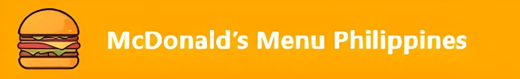 McDonald's menu philippines