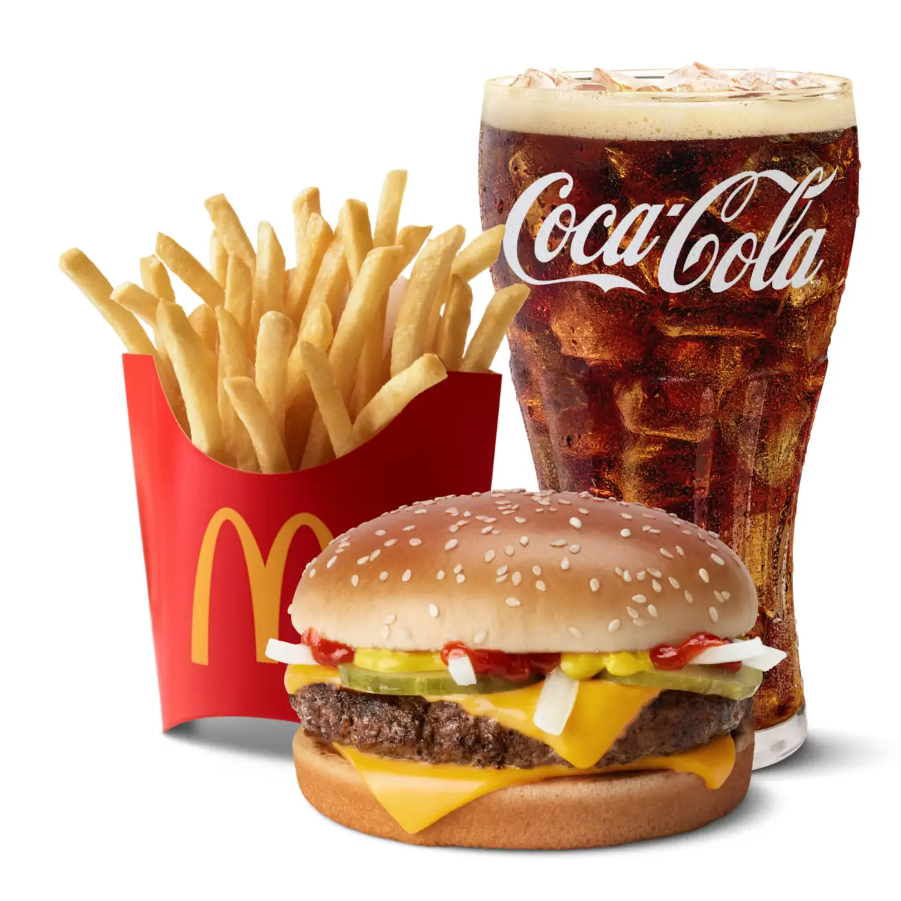 quater pounder with cheese meal