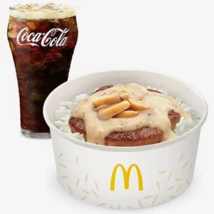 1-pc. Mushroom Pepper Steak & Fries Meal