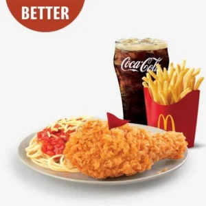 1-pc. Spicy Chicken McDo w/ McSpaghetti Meal