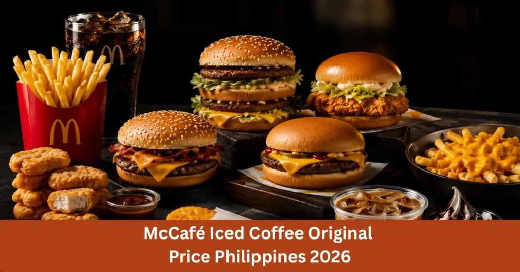 McCafé Iced Coffee Original Price Philippines 2026