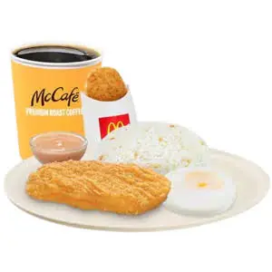 Crispy Chicken Fillet with Egg Meal