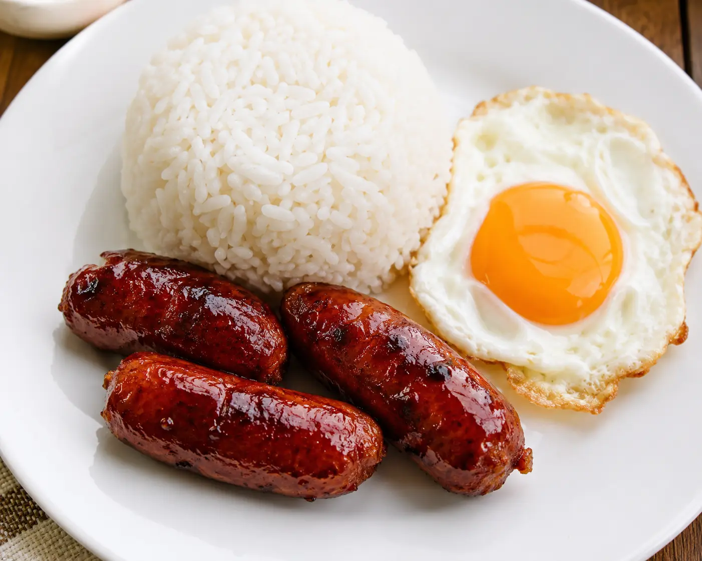 Longganisa with Egg Meal