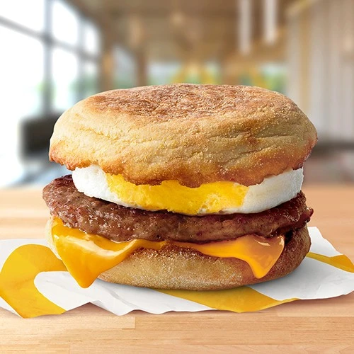 McDo Sausage McMuffin with Egg Price Philippines 2026