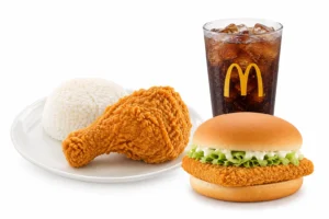 1-pc Chicken McDo + Crispy Chicken Fillet + Drink