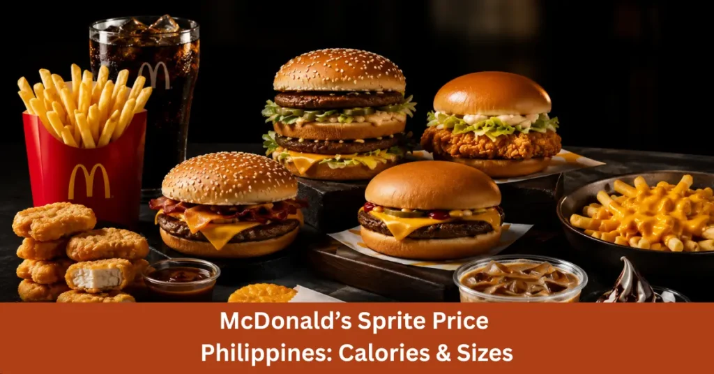 McDonald’s Sprite Price Philippines 2026: Calories & Sizes