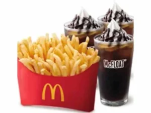 BFF Fries + 2 McFloat